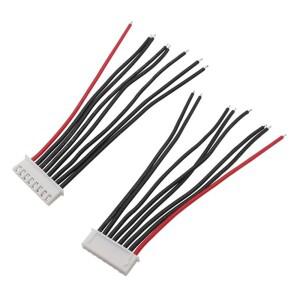 JST-XH 밸런서 케이블 와이어 커넥터 플러그 10cm 22AWG 1S 2S 4S 5S 6S 7S RC 리포 배터리 충전기 2.54mm
