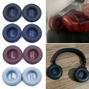 [호환품]JBL 호환 live 400bt/460nc 무선 헤드셋 귀마개 메모리 폼 커버 패드 용 가죽 이어 쿠션