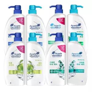 케어 8종택1 비듬 린스 샴푸 클렌징 볼륨 토 린스 볼륨 헤드앤숄더 두피