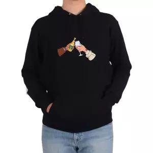 [하프클럽/]후드티 양주 와인 친구 우정 파티그림 다양한 색상 사이즈