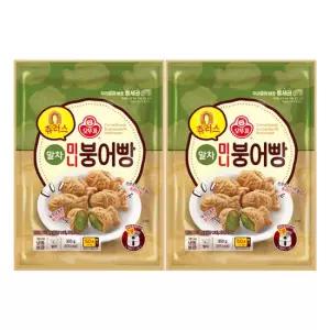 오뚜기 츄러스 미니붕어빵 말차 300g 2개