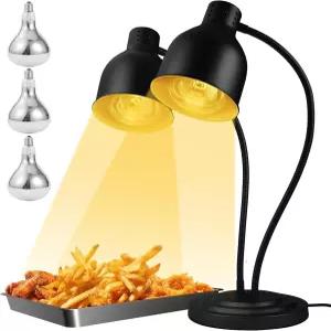 음식 열 램프 유연한 팔이 달린 난방 250W 전구 x 3-5000시간 정격 뷔페용 상업용 워머 파티 패스트푸드