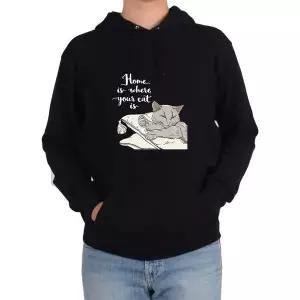 [하프클럽/]후드티 고양이 홈 집사 CAT 야옹이그림 다양한 색상 사이즈