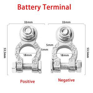 자동차 배터리 터미널 와이어 케이블 클램프 퀵릴리즈 커넥터 12V 24V