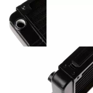 120mm 알루미늄 워터 냉각 라디에이터 스레드 CPU 방열판 10 튜브 컴퓨터