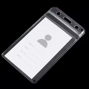 투명 카드 홀더 카드케이스 카드포켓 아크릴케이스 교통카드케이스 수납