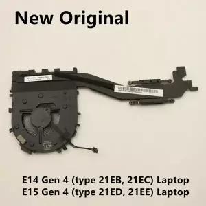 노트북 용 새 원본 Lenovo ThinkPad E14 Gen4 E15 Gen4 CPU 냉각 팬 방열판 라디에이터 UMA PN5H41B77297 5