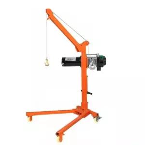 이동식 크레인 전동 수동 윈치 운반 유압 이동형