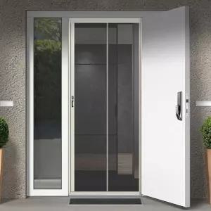 주택현관방충망 셀프 출입 통풍황기 알루미늄프레임 무재단방충망 고급형 (WFKBJ2J)