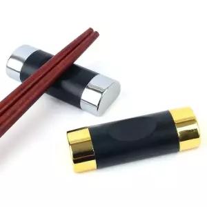 투톤 심플 수저 받침대 블랙 색상 숫가락 받침 (WFKBDER)