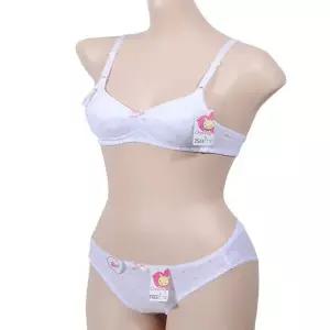 [하프클럽/]주니어 구름무늬 속옷 2단계 브라팬티 조합상하의 아동 여아 언