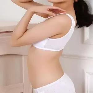 [하프클럽/]하트 패턴 주니어 스포츠브라 1단계 아동 운동용 브라 여성용 스