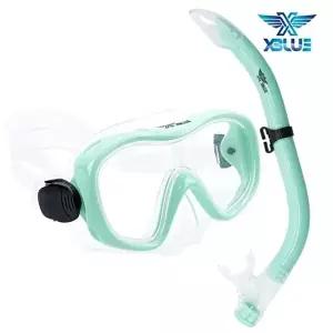 [셀러허브 스포츠레저]XBLUE 레저용 아동 마스크 스노클세트 N155220 운동