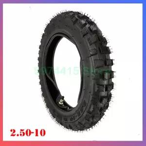 고속 타이어 2.50-10 앞 OR 뒷 타이어용 내부 튜브 타이어 10인치 10인치 모토크로스 모토크로스 핏 바이크