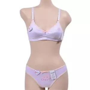 귀여운느낌 주니어 AA컵브라 삼각팬티세트 WFIPU6O