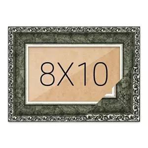 사진액자 8x10 (슬림앤틱그린) 탁상벽걸이 (KYR-WCA7047)