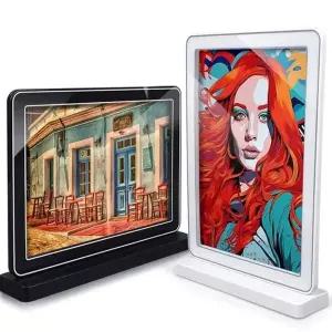 A4 슬라이딩 프레임 T형 사진 홍보 포토 탁상 액자 (KYR-WEADBA2)