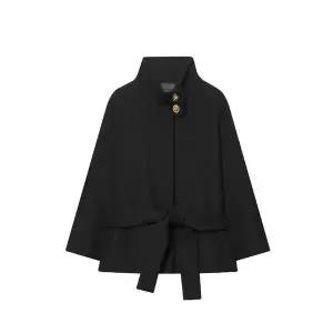 여자 지적인 테일러드 자켓 겨울 덧장 반코트 코트 SPO마켓4