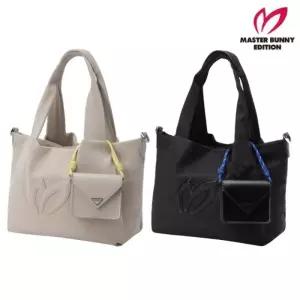 MASTER BUNNY 여성 심볼 토트백 볼케이스 파우치 E1BG-103