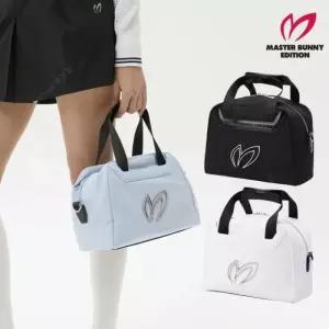 MASTER BUNNY 여성 메탈 심볼 핸들 투웨이백 파우치 E1BG-104