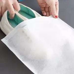 발 보관 파우치 부직포 더스트백 실내화 운동화 32x38 (WFKBRJC)