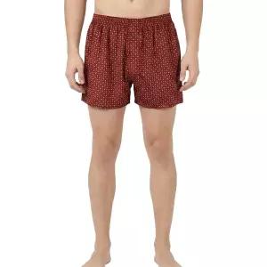 [롯데백화점]비비안 순면 장갑 프린트 남성 트렁크팬티 2컬러세트 TP4405SET