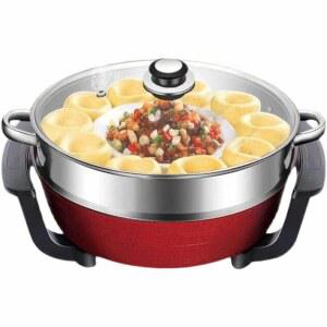 대형 전기냄비 대용량 회전 편의점 마라탕 약탕기 6L 곰솥 반반 60cm/220V 분할