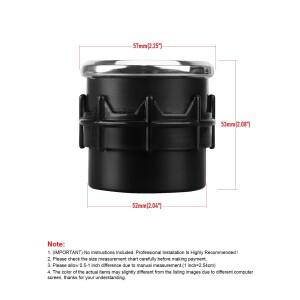 루보식 자동차 부스트 수온 오일 온도 프레스 공기 연료비 전압계 EGT 타코미터 RPM 게이지 2 인치 52mm 12