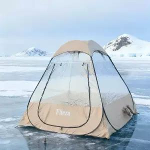 올원픽 빙어텐트 낚시 동계 텐트 겨울 누빔텐트 빙어