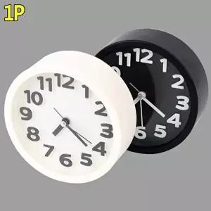 저소음 심플 원형 탁상시계 주방 자명종 시계 (KYR-WBDF385)