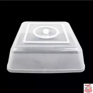 해피J보따리 국내산 전자렌지용 사각 푸드커버 위생보관 음식데우기 튐방지 돔형 그릇덮개