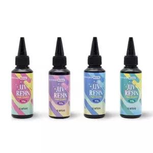 하드타입 UV 레진 50g 랜덤 2P 미술 만들기 공예 재료 하드타입레진 레진공에