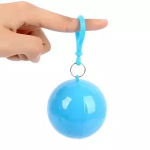 [하프클럽/]휴대용 연회색 우비 바람막이 레인코트