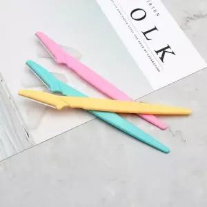 정리칼 다듬기 눈썹 정리기 정리 칼 일자형 수정칼 수정 면도기 미용칼 제모 눈썹칼칼