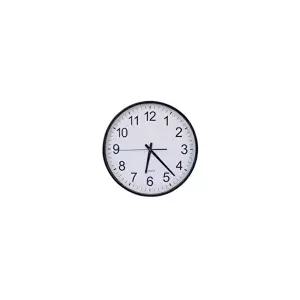 공부방 아이방 소형 미니 무소음 원형 벽시계 블랙 1p (KYR-WC952FB)