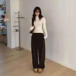 [다잇템] 여성 FW 골덴 빅사이즈 바지