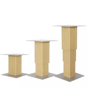 철제 책상 개조 교체 테이블 브래킷발통 탁자 키높이