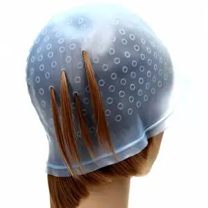 발레아쥬 옴브레 탈색 헤어캡 염색 보호 모자 헤어 클립 용품 가드 프랩 데미지 방지 스킨