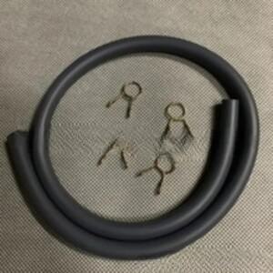 연료 튜브 호스 라인 휘발유 파이프 가스 오일 바이크 바이크 오토바이 액세서리 1개 50cm 4mmx8mm 더트 A