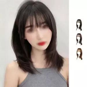 [하프클럽/]머리 인기 중단발 데일리 통가발 감성 긴머리가발 여