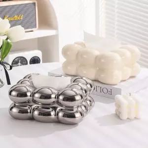 구름 케이스 화장지 티슈 꽃사탕 차량용 면직물 마시멜로