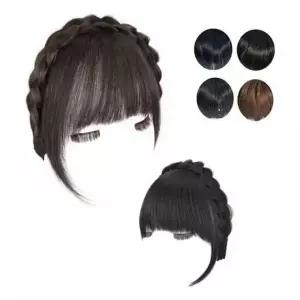 [하프클럽/]앞머리 머리띠 데일리 땋은 가발 클래식 해에 밴드 내