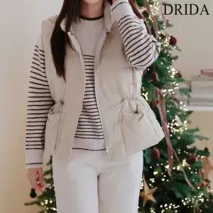 여성 겨울 오리털 덕다운 빅사이즈 퀄팅 후드 조끼 베스트 미시 엄마옷 등원 마실룩