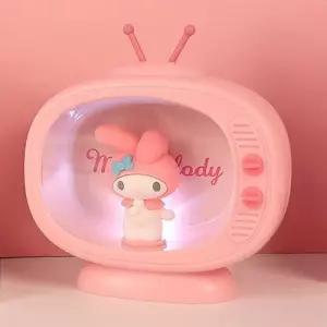 귀여운 마이멜로디 TV 피규어 무드등 인테리어소품