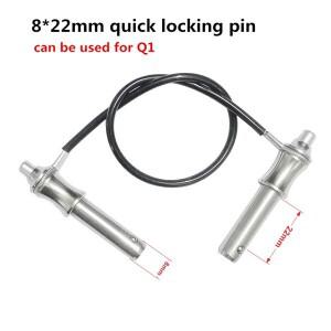 DJ 라인 어레이 스피커 핀  잠금 리깅 액세서리 Q1 서브우퍼 전문 오디오 홈 시어터 HiFi 8x22mm