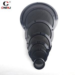 고급 자동차 홈 메쉬 인클로저 스피커 네트 커버 플라스틱 프레임 메탈 다리미 와이어 그릴 2 3 4 5/6.5 8/