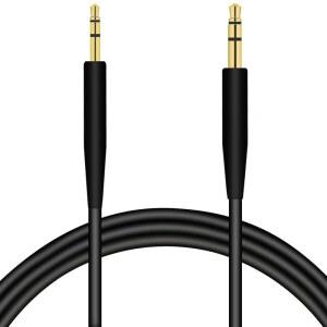 [미국배송] 교체용 2.5MM에서 3.5MM 오디오 케이블 코드 BOSE 700 QUIETCOMFORT QC45 QC35II QC35 QC25 노이즈 캔슬링 헤드폰 사운드트루 사운드링크 온이어 2 OE2 OE2I 헤드폰 보조 코드와 호환됩니다