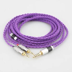 [호환품]WM1A NW-WM1Z 헤드폰 앰프용 HifiMAN 호환 HE400S 호환되는 3.5mm 4.4mm 밸런스드 수-듀얼 플러그