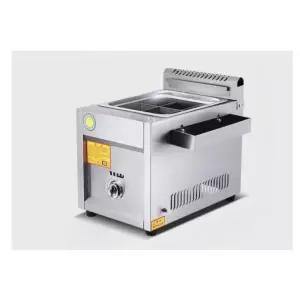 스테인레스 튀김 대용량 고출력 탁상형 업소용 바스켓