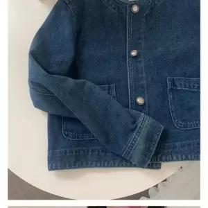 (사이즈 데님FREE)여성 노카라 데님 청 자켓 재킷 봄 가을 아우터 겨울 방풍 바람막이 플리스 후드 다운 점